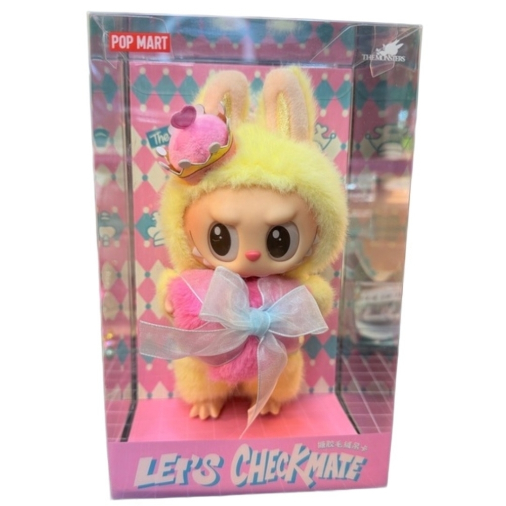 POP MART THE MONSTERS Let's Checkmate Series Plush Labubu SEALED Authentic
